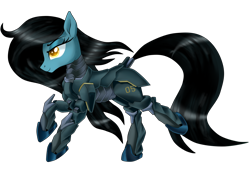 Size: 2200x1500 | Tagged: safe, artist:nekokevin, oc, oc only, oc:05, species:pony, robot, robot pony, running, simple background, solo, transparent background