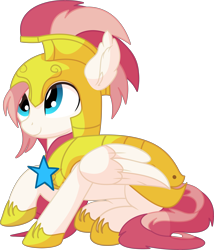 Size: 5989x6994 | Tagged: safe, artist:cyanlightning, oc, oc only, oc:aureai, species:pegasus, species:pony, .svg available, absurd resolution, armor, female, guardsmare, mare, royal guard, royal guard armor, simple background, transparent background, vector