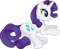 Size: 5500x4415 | Tagged: safe, artist:kp-shadowsquirrel, artist:negatif22, character:rarity, species:pony, species:unicorn, .svg available, absurd resolution, cute, female, mare, profile, prone, raribetes, simple background, solo, transparent background, vector