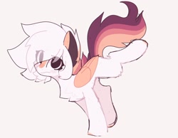 Size: 1580x1224 | Tagged: safe, artist:little-sketches, oc, oc:ayaka, species:pegasus, species:pony, eye clipping through hair, female, simple background, white background