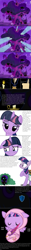 Size: 900x7200 | Tagged: safe, artist:beavernator, character:twilight sparkle, character:twilight sparkle (alicorn), oc, oc:nyx, species:alicorn, species:pony, fanfic:past sins, comic, female, filly, foal, letter, mare