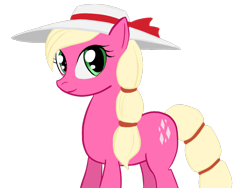Size: 800x600 | Tagged: dead source, safe, artist:grissaecrim, species:earth pony, species:pony, g4, clothing, cowboys and equestrians, female, hat, mad (tv series), mad magazine, maplejack, mare, simple background, solo, transparent background