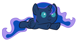 Size: 4800x2600 | Tagged: safe, artist:beavernator, character:princess luna, species:alicorn, species:pony, g4, cute, female, filly, foal, leaping, simple background, solo, underhoof, wallpaper, white background, woona