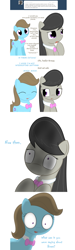 Size: 1195x4000 | Tagged: safe, artist:erthilo, character:beauty brass, character:octavia melody, species:earth pony, species:pony, ask octavia, ask, background pony, comic, duo, duo female, female, mare, rapeface, tumblr, wide eyes