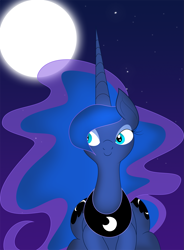 Size: 1175x1600 | Tagged: safe, artist:qcryzzy, artist:zev, edit, character:princess luna, female, solo