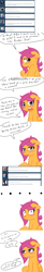 Size: 800x4874 | Tagged: safe, artist:jake heritagu, character:scootaloo, species:pegasus, species:pony, ask, ask pregnant scootaloo, comic, hypocrisy, hypocrite, pregnant, pregnant scootaloo, teen pregnancy
