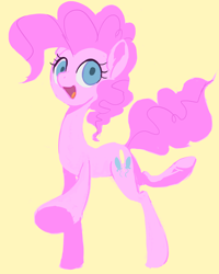 Size: 720x900 | Tagged: safe, artist:grissaecrim, character:pinkie pie, cute, female, skinny, solo
