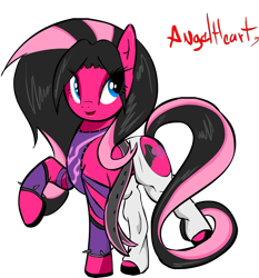 Size: 1618x1739 | Tagged: safe, artist:zev, oc, oc only, species:earth pony, species:pony, clothing, female, mare, raised hoof, simple background, solo, transparent background