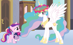 Size: 6400x4000 | Tagged: safe, artist:beavernator, character:princess cadance, character:princess celestia, character:twilight sparkle, species:pony, absurd resolution, baby, baby pony, babylight sparkle, beavernator is trying to murder us, cute, cutedance, cutelestia, diaper, filly, foal, pie, pied, this will end in laughs, this will end in tears and/or a journey to the moon, twiabetes