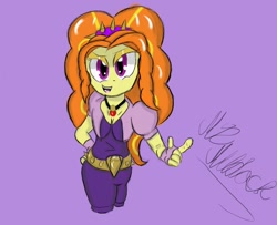 Size: 992x805 | Tagged: safe, artist:mildockart, character:adagio dazzle, equestria girls:rainbow rocks, g4, my little pony: equestria girls, my little pony:equestria girls, female, looking at you, requested art, signature, solo