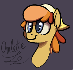 Size: 597x572 | Tagged: safe, artist:whale, oc, oc only, oc:omelette, solo