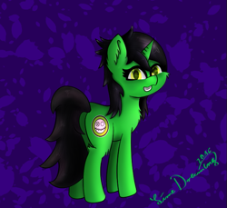 Size: 623x570 | Tagged: safe, artist:limedreaming, oc, oc only, oc:fun ghoul, species:pony, species:unicorn, female, mare, plot, solo