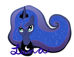 Size: 1708x1333 | Tagged: safe, artist:silversthreads, character:princess luna, species:pony, chestplate, crown, digital art, female, jewelry, regalia, simple background, solo, transparent background
