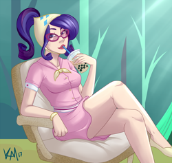 Size: 900x852 | Tagged: safe, artist:emberfan11, character:rarity, species:human, episode:sleepless in ponyville, g4, my little pony: friendship is magic, camping outfit, clothing, female, glasses, humanized, solo