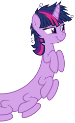 Size: 1173x1922 | Tagged: safe, artist:zutheskunk edits, edit, character:twilight sparkle, character:twilight sparkle (unicorn), species:pony, species:unicorn, :t, bedroom eyes, body horror, cute, female, happy, joy mutant, lisa the painful, mare, messy mane, multiple legs, mutant, mutated pony, not salmon, simple background, smiling, transparent background, vector, wat, what has science done