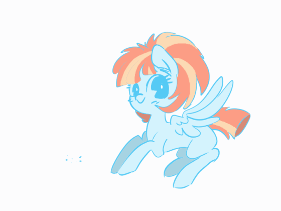 Size: 560x420 | Tagged: safe, artist:pinkablue, character:windy whistles, species:pegasus, species:pony, animated, female, frame by frame, gif, mare, missing cutie mark, missing freckles, puking rainbows, rainbow, simple background, solo, sparkles, vomit, vomiting, white background