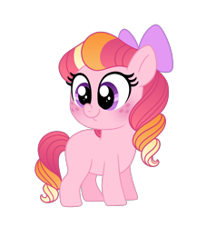 Size: 1492x1636 | Tagged: safe, artist:carouselunique, oc, oc only, oc:honeycrisp blossom, parent:big macintosh, parent:dean cadance, parents:cadmac, honeycrisp tales, show accurate, vector