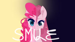 Size: 1280x720 | Tagged: safe, artist:clefficia, character:pinkamena diane pie, character:pinkie pie, species:earth pony, species:pony, crying, female, mare, solo, split screen, two sided posters