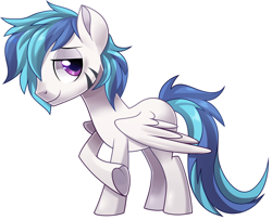 Size: 2602x2117 | Tagged: safe, artist:wicklesmack, oc, oc only, oc:valiance, species:pegasus, species:pony, male, simple background, solo, stallion, white background