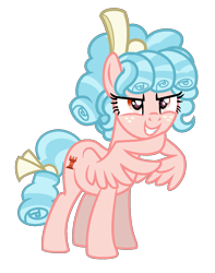 Size: 962x1218 | Tagged: safe, artist:darbypop1, base used, character:cozy glow, species:pegasus, species:pony, season 8, spoiler:s08, bow, evil grin, female, gendo pose, grin, hair bow, mare, older, older cozy glow, pure concentrated unfiltered evil of the utmost potency, ringlets, simple background, smiling, steepling, tail bow, transparent background, wing hands
