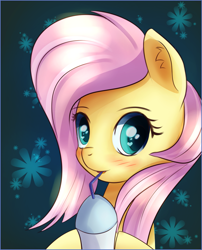 Size: 1309x1620 | Tagged: safe, artist:brok-enwings, character:fluttershy, species:pony, blushing, coffee, cute, female, looking at you, mare, shyabetes, solo