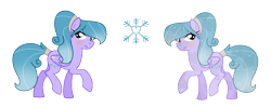 Size: 1459x575 | Tagged: safe, artist:darbypop1, species:pegasus, species:pony, female, mare, occrystal cool, simple background, solo, transparent background