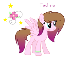 Size: 2109x1697 | Tagged: safe, artist:darbypop1, oc, oc:fuchsia, species:pegasus, species:pony, female, mare, simple background, solo, transparent background