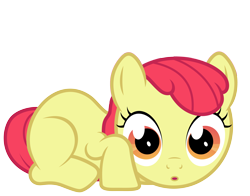Size: 4992x3916 | Tagged: safe, artist:zutheskunk edits, edit, editor:slayerbvc, character:apple bloom, species:earth pony, species:pony, :o, accessory-less edit, female, filly, missing accessory, open mouth, simple background, solo, surprised, transparent background, vector, vector edit, vector trace