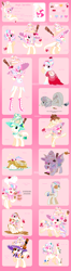 Size: 1256x4773 | Tagged: safe, artist:yokokinawa, oc, oc only, oc:magic sprinkles, species:breezies, species:crystal pony, my little pony:equestria girls, augmented tail, bat wings, bow, breeziefied, candy, chef's hat, cherry, chocolate, clothing, crystallized, discorded, dress, equalized, equestria girls-ified, food, gala dress, halloween, happy, hat, heart, holiday, lollipop, nightmare night, pancakes, parasprite, patch, poison joke, rainbow power, reference sheet, rule 63, smiling, species swap, spoon, sprinkles, wet mane, wings, witch, witch hat