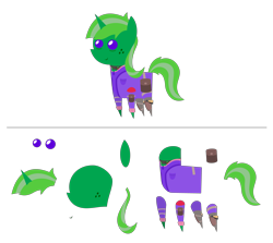 Size: 4882x4350 | Tagged: safe, artist:limedreaming, oc, oc only, oc:lime dream, species:pony, species:unicorn, fallout equestria, absurd resolution, clothing, freckles, jumpsuit, pointy ponies