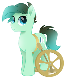 Size: 1600x1937 | Tagged: safe, artist:lostinthetrees, oc, species:earth pony, species:pony, female, mare, simple background, solo, transparent background, wheelchair