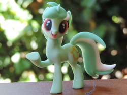 Size: 2000x1500 | Tagged: safe, artist:deathpwny, character:lyra heartstrings, species:pony, species:unicorn, 3d print, cute, female, irl, looking at you, lyrabetes, mare, photo, raised hoof, solo