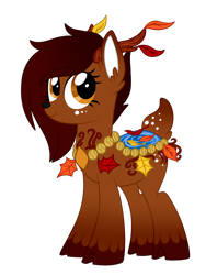 Size: 1026x1362 | Tagged: safe, artist:crystal-tranquility, oc, oc only, species:deer, species:pony, custom, female, irl, original species, photo, pond pony, simple background, solo, toy, transparent background
