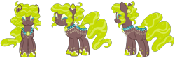 Size: 2271x764 | Tagged: safe, artist:crystal-tranquility, oc, oc:tooty fruity, species:pony, eyeshadow, female, makeup, mare, pond, simple background, solo, transparent background
