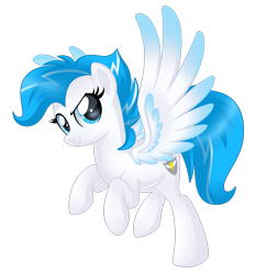Size: 1447x1555 | Tagged: safe, artist:crystal-tranquility, oc, oc:shimmering shield, species:pegasus, species:pony, colored wings, colored wingtips, female, mare, simple background, solo, transparent background