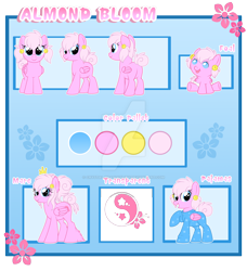 Size: 1600x1757 | Tagged: safe, artist:crystal-tranquility, oc, oc:almond bloom, species:pegasus, species:pony, baby, baby pony, clothing, female, filly, mare, pajamas, solo