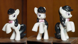 Size: 840x470 | Tagged: safe, artist:lonewolf3878, character:octavia melody, species:earth pony, species:pony, blind bag, custom, female, irl, photo, toy