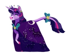 Size: 2000x1500 | Tagged: safe, artist:uunicornicc, character:twilight sparkle, species:pony, episode:suited for success, g4, my little pony: friendship is magic, alternate design, cloven hooves, female, leonine tail, simple background, solo, white background