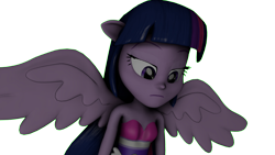 Size: 4195x2360 | Tagged: safe, artist:fazbearsparkle, character:twilight sparkle, character:twilight sparkle (alicorn), species:alicorn, species:pony, equestria girls:equestria girls, g4, my little pony: equestria girls, my little pony:equestria girls, 3d, clothing, dress, fall formal outfits, female, png, ponied up, remade, simple background, solo, source filmmaker, transparent background