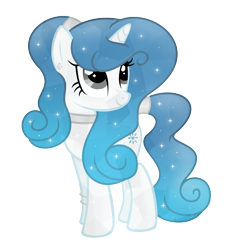 Size: 2625x2681 | Tagged: safe, artist:darbypop1, oc, oc:vivera belle, species:crystal pony, species:pony, species:unicorn, crystallized, female, high res, mare, simple background, solo, transparent background