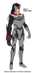 Size: 1470x3019 | Tagged: safe, artist:pyrus-leonidas, part of a set, character:king sombra, species:human, series:mortal kombat:defenders of equestria, armor, boots, clothing, crossover, gloves, helmet, humanized, male, man, nightmare, robe, shoes, simple background, solo, soul calibur, transparent background