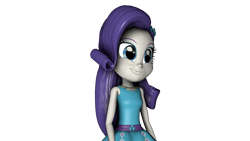 Size: 4195x2360 | Tagged: safe, artist:fazbearsparkle, character:rarity, g4, my little pony: equestria girls, my little pony:equestria girls, 3d, simple background, smiling, source filmmaker, transparent background