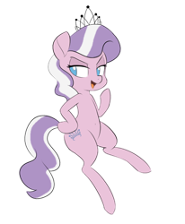 Size: 700x849 | Tagged: safe, artist:hidden-cat, edit, character:diamond tiara, species:earth pony, species:pony, belly button, female, filly, simple background, solo, transparent background