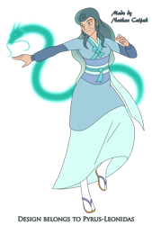 Size: 1280x1893 | Tagged: safe, artist:pyrus-leonidas, part of a set, character:mistmane, species:human, series:mortal kombat:defenders of equestria, clothing, crossover, dragon spirit, female, humanized, magic, mortal kombat, mulan, robe, sandals, sandals with socks, simple background, socks, solo, spirit, transparent background, woman