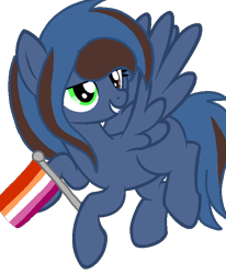 Size: 581x704 | Tagged: safe, artist:circuspaparazzi5678, base used, oc, oc only, oc:aaliyah, species:pegasus, species:pony, aaliyah, female, lesbian, lesbian pride flag, pride, pride flag, pride month, requested art, simple background, solo, transparent background