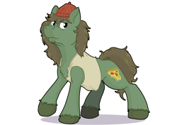 Size: 2026x1427 | Tagged: safe, artist:moonlightfan, character:dishwater slog, species:earth pony, species:pony, episode:the best of the worst, g4.5, my little pony: pony life, my little pony:pony life, spoiler:pony life s01e02, g4.5 to g4, male, redraw, simple background, solo, white background