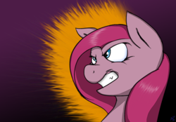 Size: 1072x746 | Tagged: safe, artist:tunderi, character:pinkamena diane pie, character:pinkie pie, female, solo
