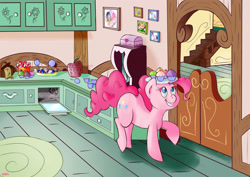 Size: 4092x2893 | Tagged: safe, artist:atane27, character:pinkie pie, female, solo, sugarcube corner