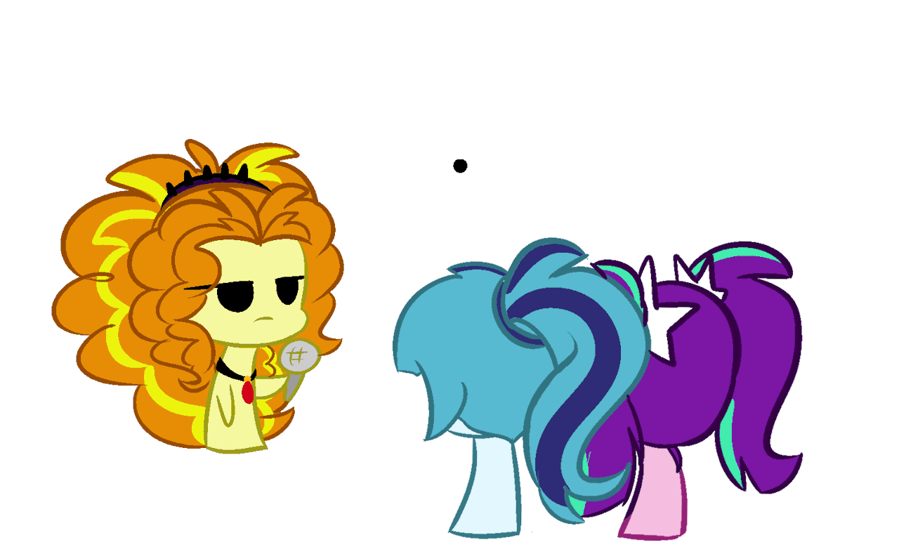 Size: 1280x789 | Tagged: safe, artist:jankrys00, character:adagio dazzle, character:aria blaze, character:sonata dusk, species:pony, equestria girls:rainbow rocks, g4, my little pony: equestria girls, my little pony:equestria girls, adoragio, animated, cute, dancing, equestria girls ponified, microphone, pointy people, ponified, singing, the dazzlings, unamused