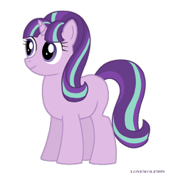 Size: 2000x2059 | Tagged: safe, artist:lonewolf3878, character:starlight glimmer, species:pony, species:unicorn, episode:the cutie map, g4, my little pony: friendship is magic, cute, female, glimmerbetes, mare, simple background, solo, transparent background